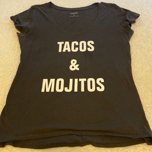 Express “Tacos & Mojitos” shirt